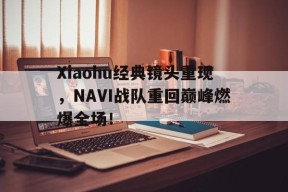 Xiaohu经典镜头重现，NAVI战队重回巅峰燃爆全场！-平博体育